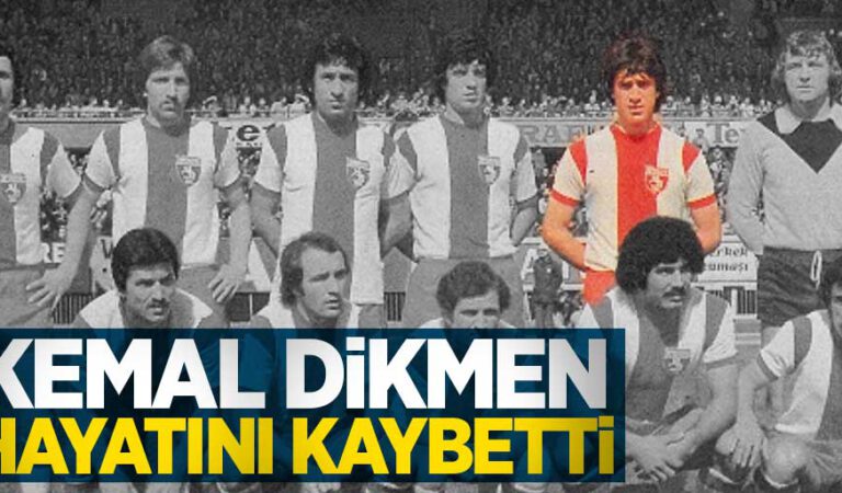 Teknik Direktör Kemal Dikmen bugün geçirdiği kalp krizi sonucunda hayatını kaybetti